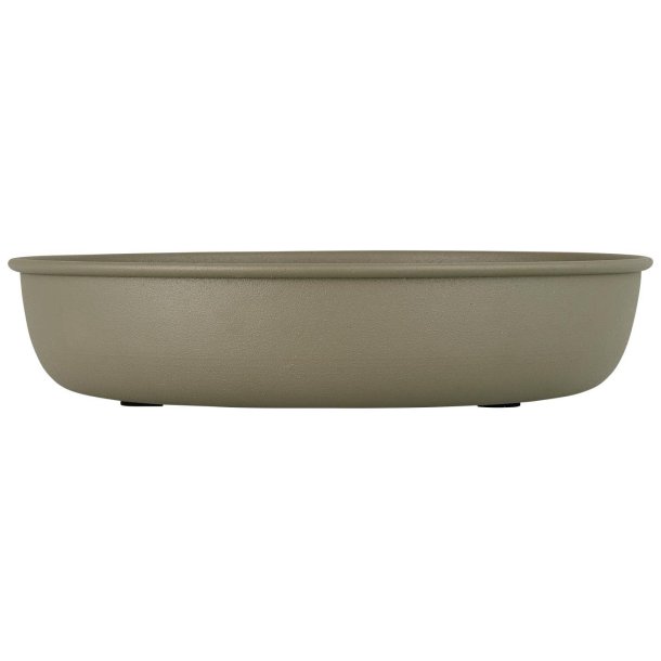Metalskål støvgrøn Ø23 cm