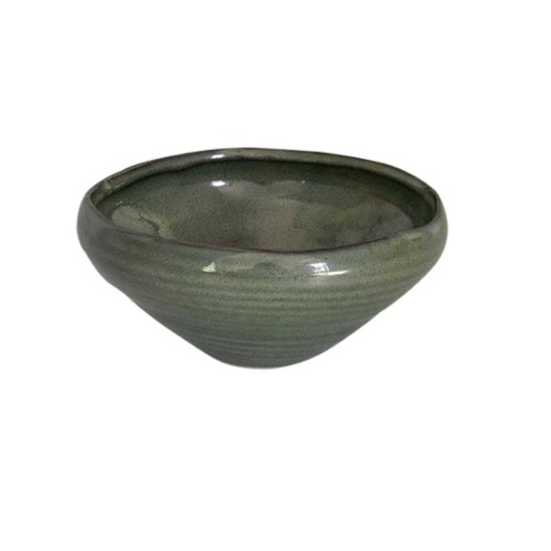 Keramik bowl grn 19 cm