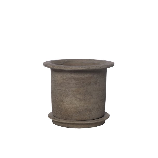 Potte terracotta 24 x 17 cm m underskl